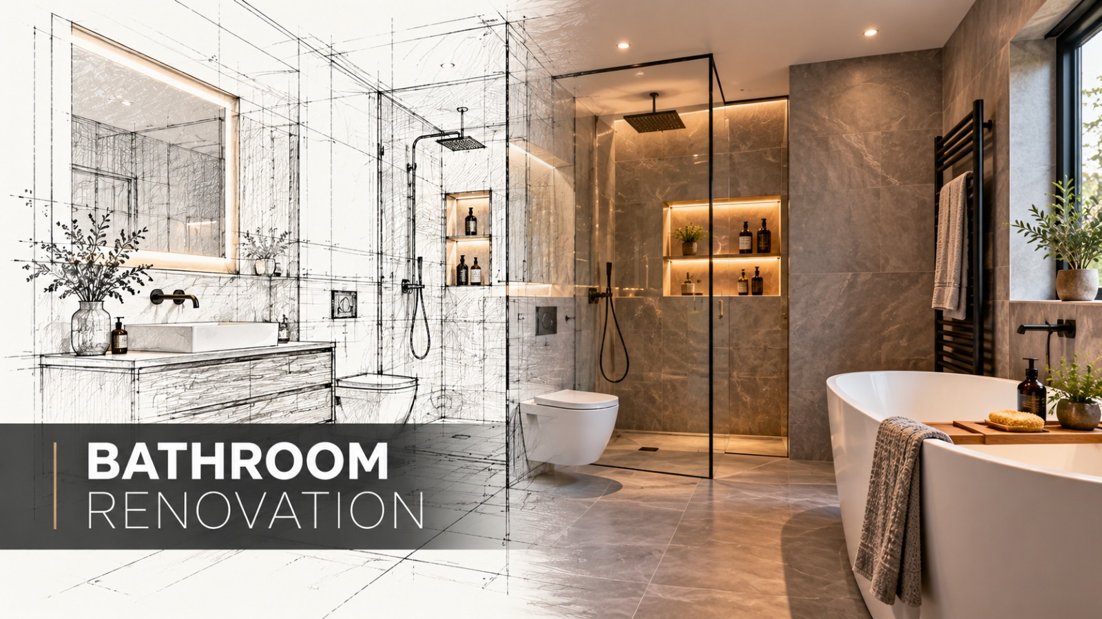 Bathroom renovation project