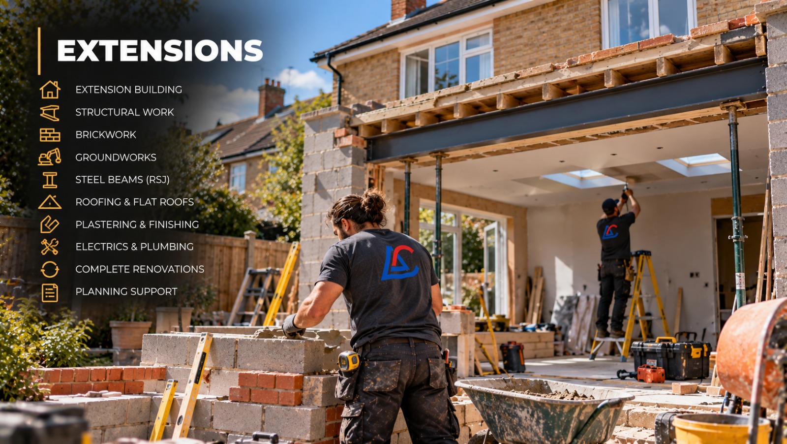 Home extension project