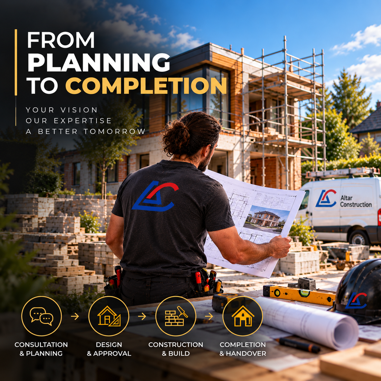 From planning to completion: Altar Construction project process