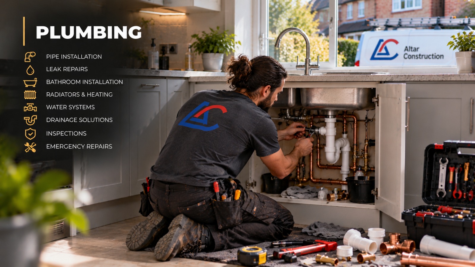 Plumbing installation and repair